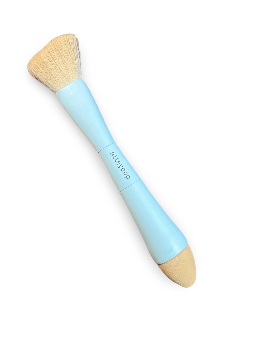 Alleyoop 4-in-1 Makeup Brush & Sponge Tool Travel Makeup Applicator Blue